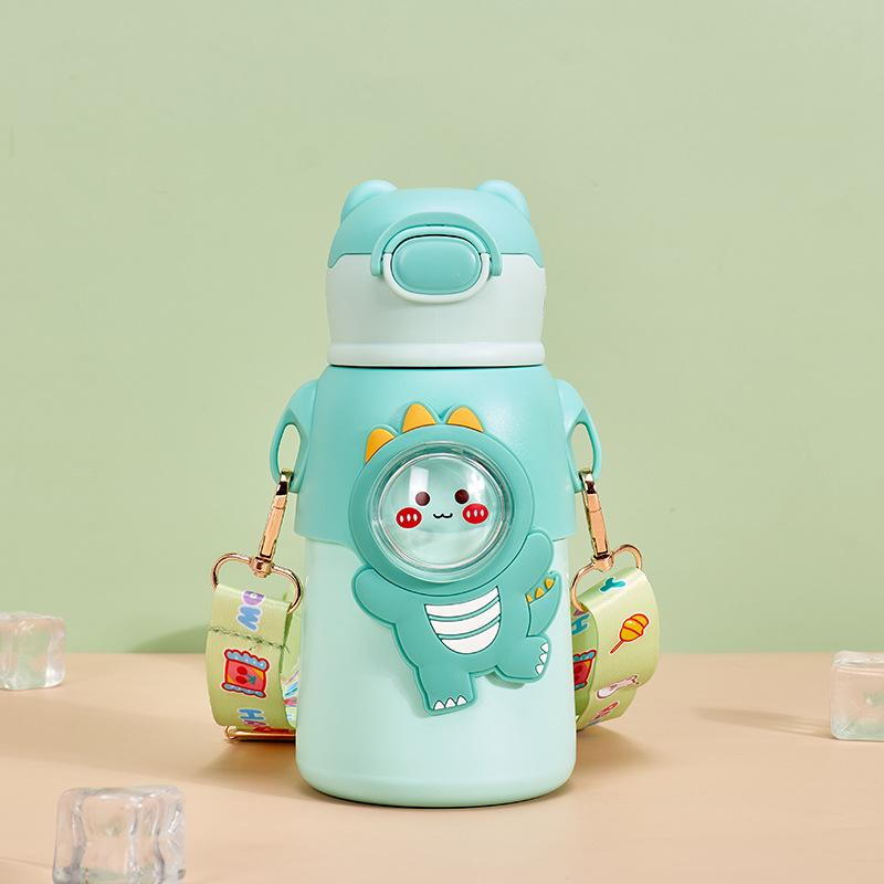 Teddy Bear Stainless Steel Thermos Cup with Lanyard & Straw - Kids Fun Bounce Design 520ml
Teddy Bear Stainless Steel Thermos Cup with Lanyard & Straw - Kids Fun Bounce Design 520ml