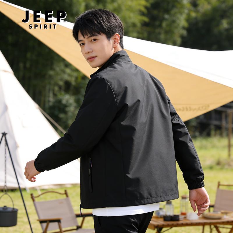 JEEP SPIRIT Men s Casual Windproof Stand-Up Collar Jacket L
JEEP SPIRIT Men s Casual Windproof Stand-Up Collar Jacket L