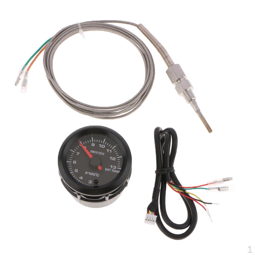 Universal 2 EDigital LED Exhaust Gas Temperature for Car Truck
Universal 2 EDigital LED Exhaust Gas Temperature for Car Truck