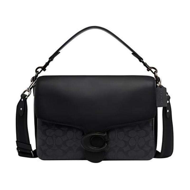 COACH Tabby 31 classic presbyopic snap closure coated canvas and leather messenger bag shoulder crossbody bag large size women s black чорний
COACH Tabby 31 classic presbyopic snap closure coated canvas and leather messenger bag shoulder crossbody bag large size women s black чорний