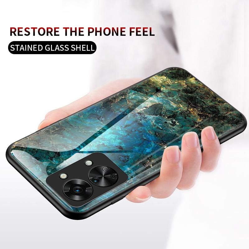 For OnePlus Nord 2T 5G Tempered Glass+PC Back TPU Frame Hybrid Cover Marble Pattern Shockproof Anti-scratch Phone Shell Emerald Marble
For OnePlus Nord 2T 5G Tempered Glass+PC Back TPU Frame Hybrid Cover Marble Pattern Shockproof Anti-scratch Phone Shell Emerald Marble