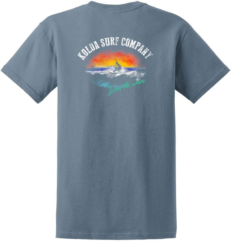 Koloa Surf Mens Surfer at Sunset Logo Heavy Cotton T-Shirt in Reg, Big and Tall 5XL різнокольоровий
Koloa Surf Mens Surfer at Sunset Logo Heavy Cotton T-Shirt in Reg, Big and Tall 5XL різнокольоровий