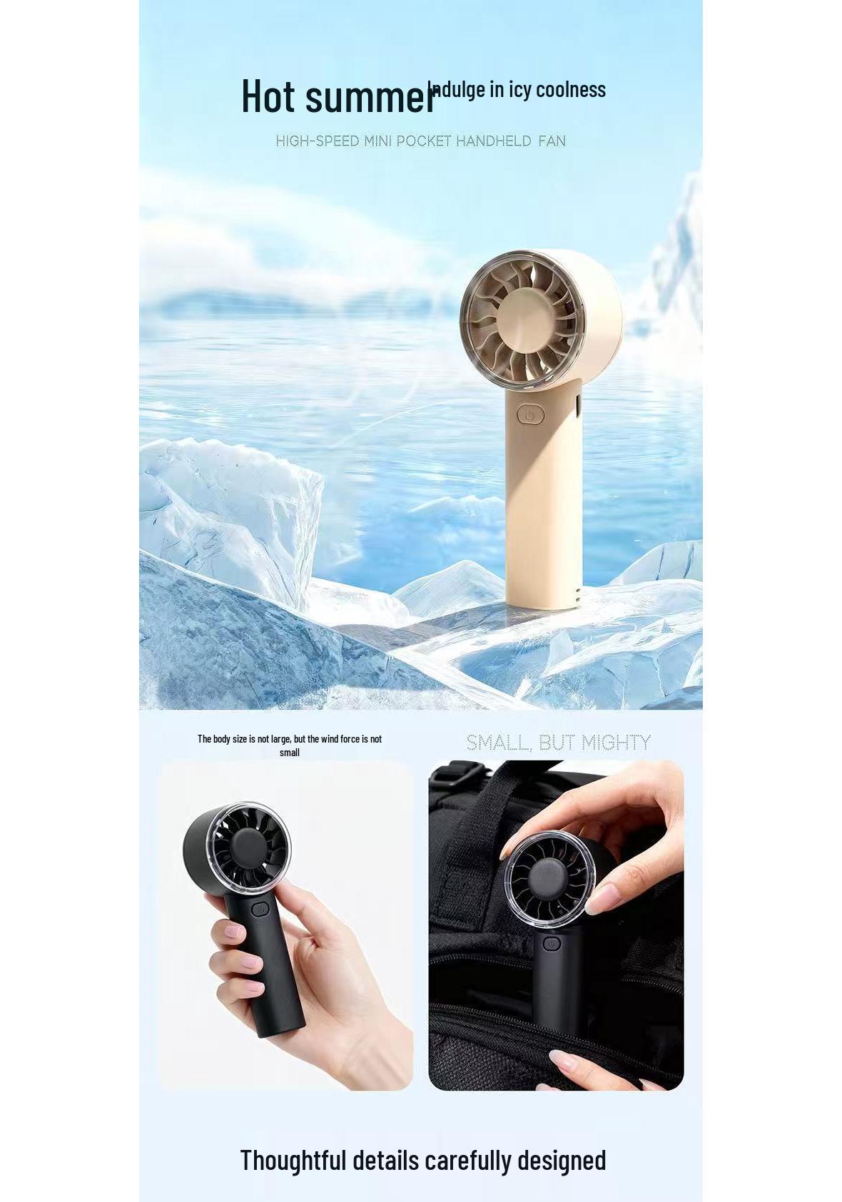 2026 Multi-Functional USB Rechargeable Outdoor Camping Fan 131*52*36 брудно-білий
2026 Multi-Functional USB Rechargeable Outdoor Camping Fan 131*52*36 брудно-білий