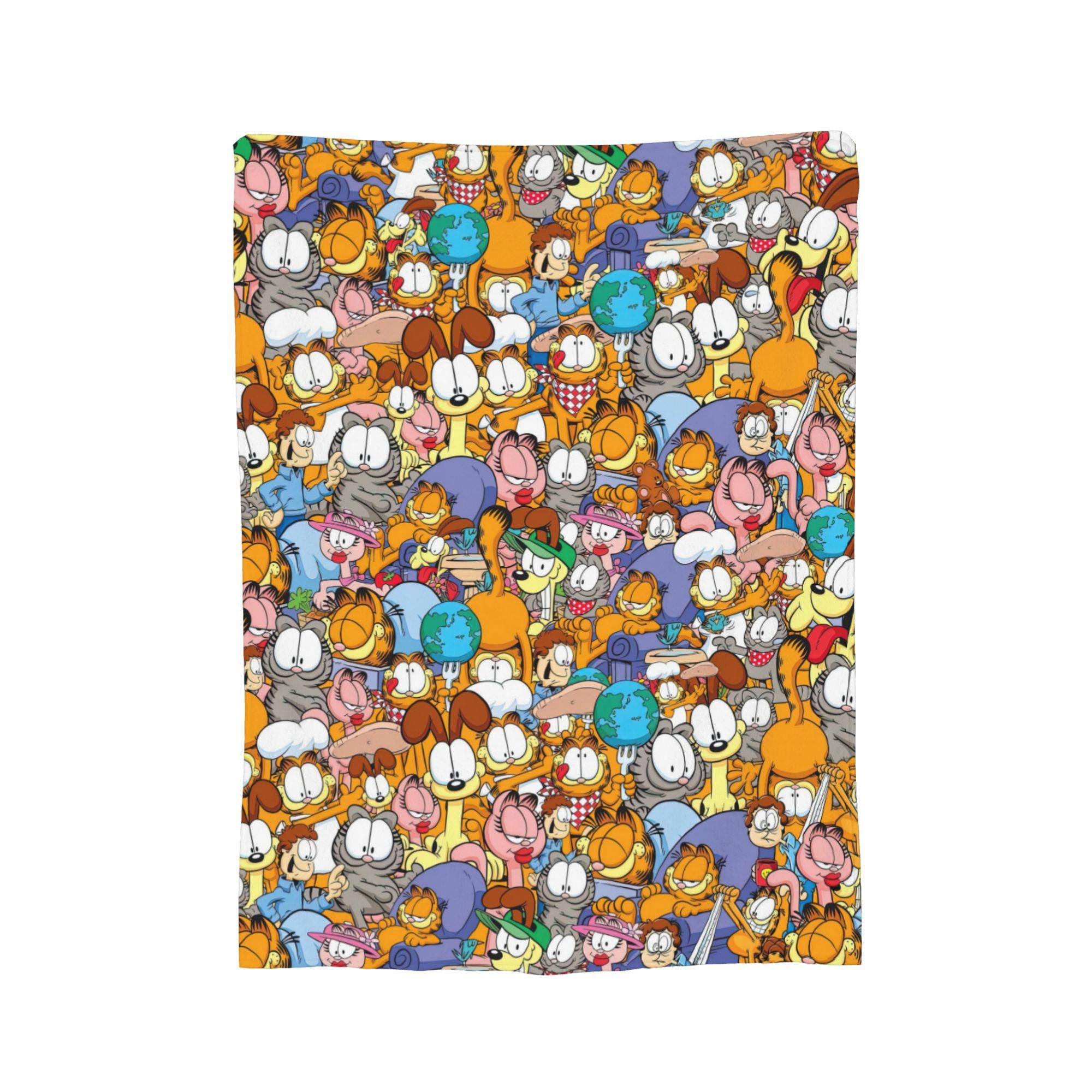 Cartoon G-Garfields Blanket Fleece Summer Multi-function Ultra-Soft Throw Blankets for Bedding Office Bedspreads 130x150cm
Cartoon G-Garfields Blanket Fleece Summer Multi-function Ultra-Soft Throw Blankets for Bedding Office Bedspreads 130x150cm