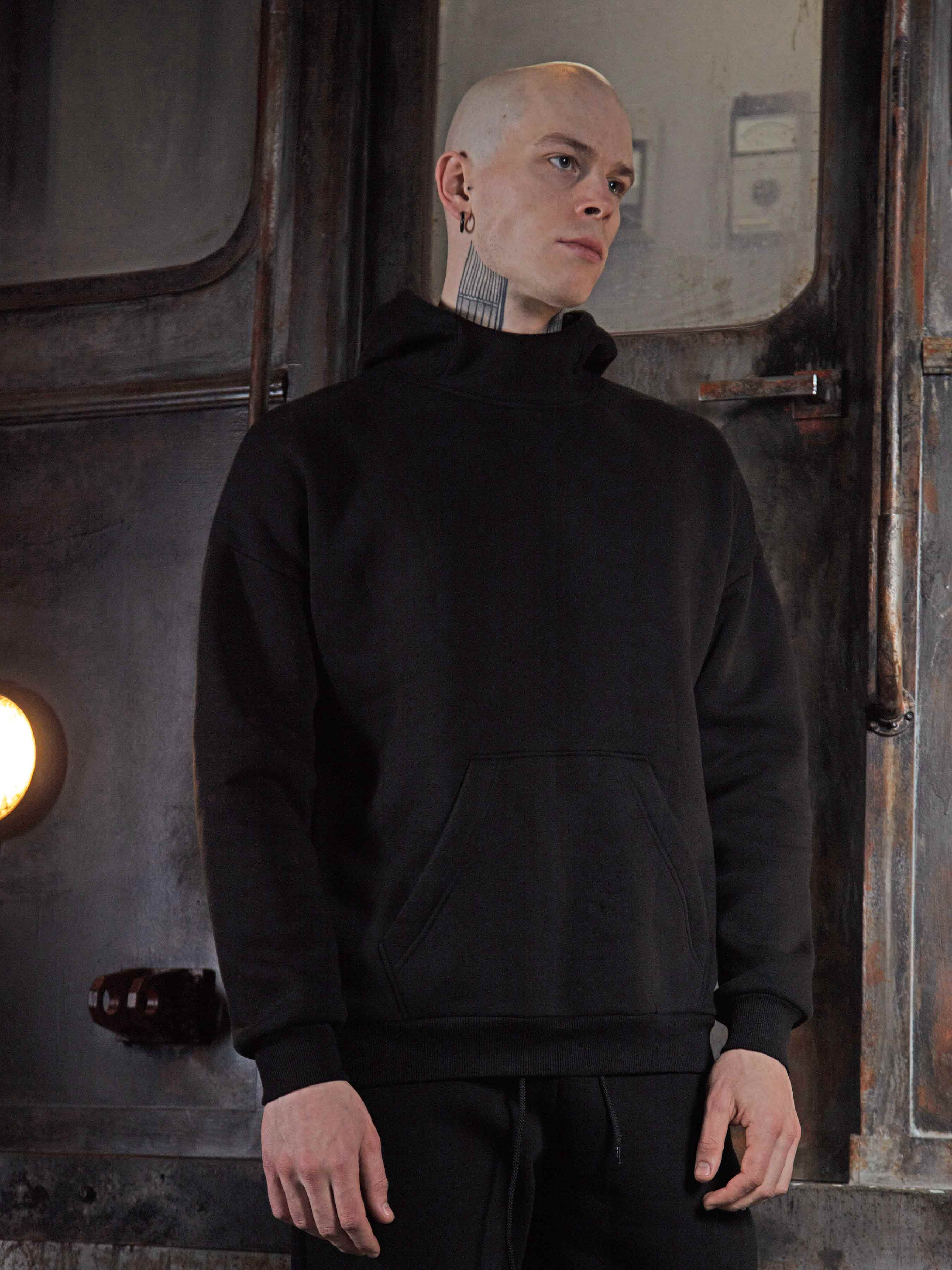 Худі оверсайз Custom Wear без начосу чорне XL чорний
Худі оверсайз Custom Wear без начосу чорне XL чорний