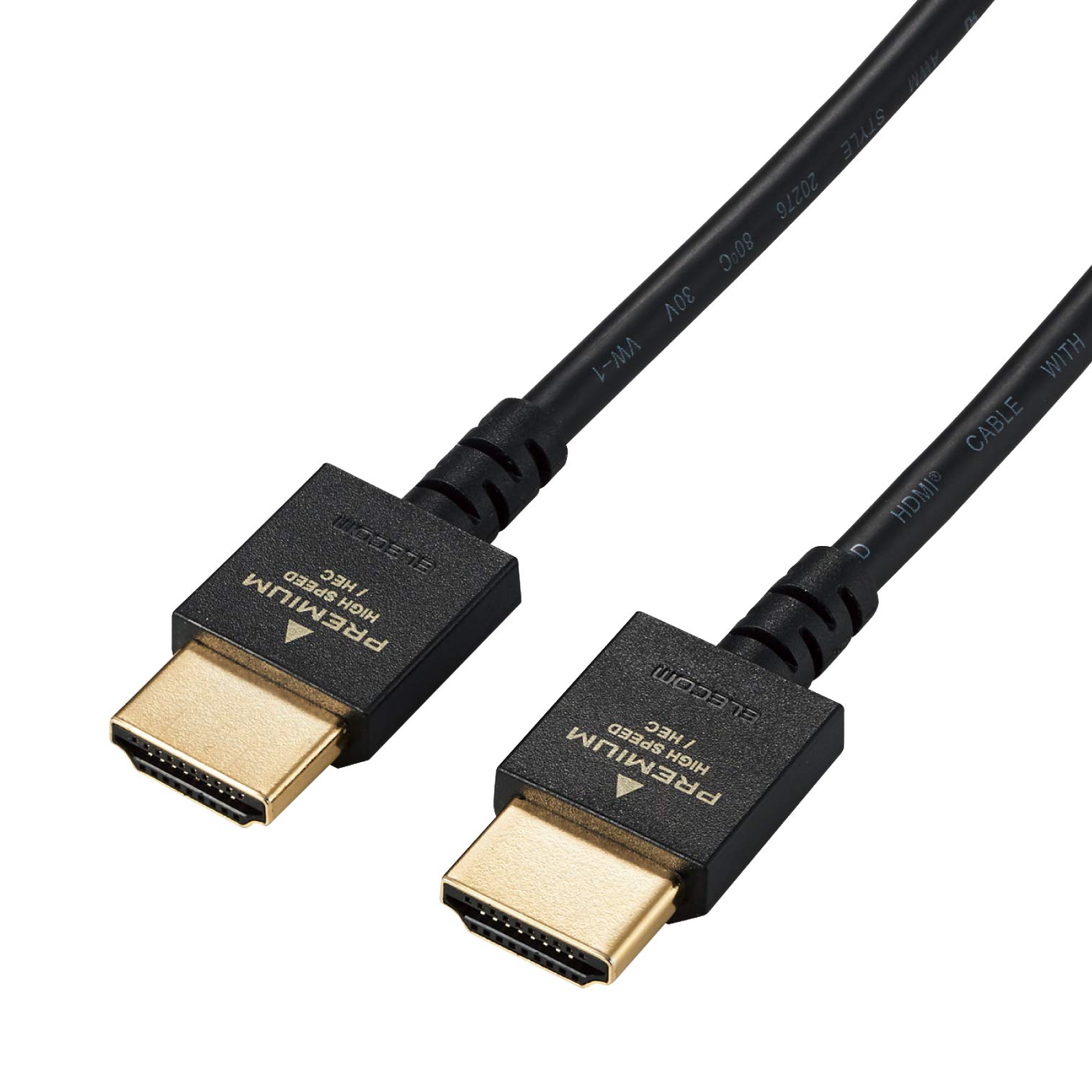 ELECOM HDMI Cable Premium 4K 2K UltraHD 3D Full HD Slim Type Cable Black 1.5m (60P) DH-HDP14ES15BK чорний
ELECOM HDMI Cable Premium 4K 2K UltraHD 3D Full HD Slim Type Cable Black 1.5m (60P) DH-HDP14ES15BK чорний