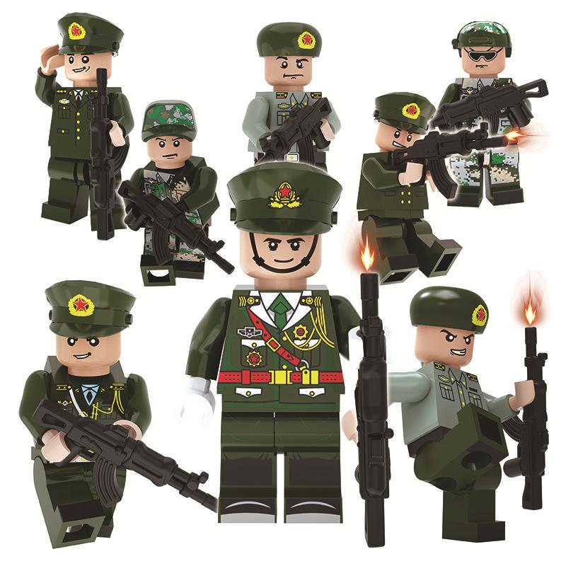 Army Doll China Sea, Land And Air Modern Military Assembled Building Block Doll Boys Educational Toys
Army Doll China Sea, Land And Air Modern Military Assembled Building Block Doll Boys Educational Toys