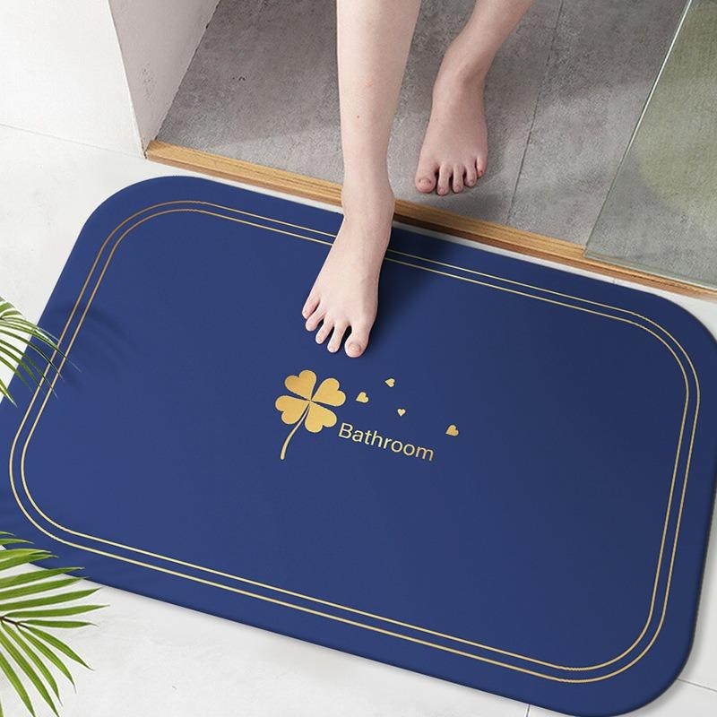Diatom Mud Floor Surface Mat Dirt-resistant Bathroom Floor Rug Bathroom Door Moisture-wicking Mat Good Cleaning Non-slip Foot Mat 40 * 60cm
Diatom Mud Floor Surface Mat Dirt-resistant Bathroom Floor Rug Bathroom Door Moisture-wicking Mat Good Cleaning Non-slip Foot Mat 40 * 60cm
