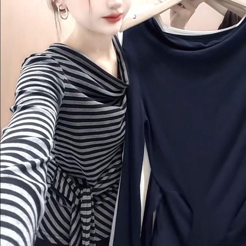 Women s Plus Size Lace-Up Long Sleeve T-Shirt - Stylish Round Neck, Flaw-Hiding, Versatile Casual Top for Autumn 3XL
Women s Plus Size Lace-Up Long Sleeve T-Shirt - Stylish Round Neck, Flaw-Hiding, Versatile Casual Top for Autumn 3XL