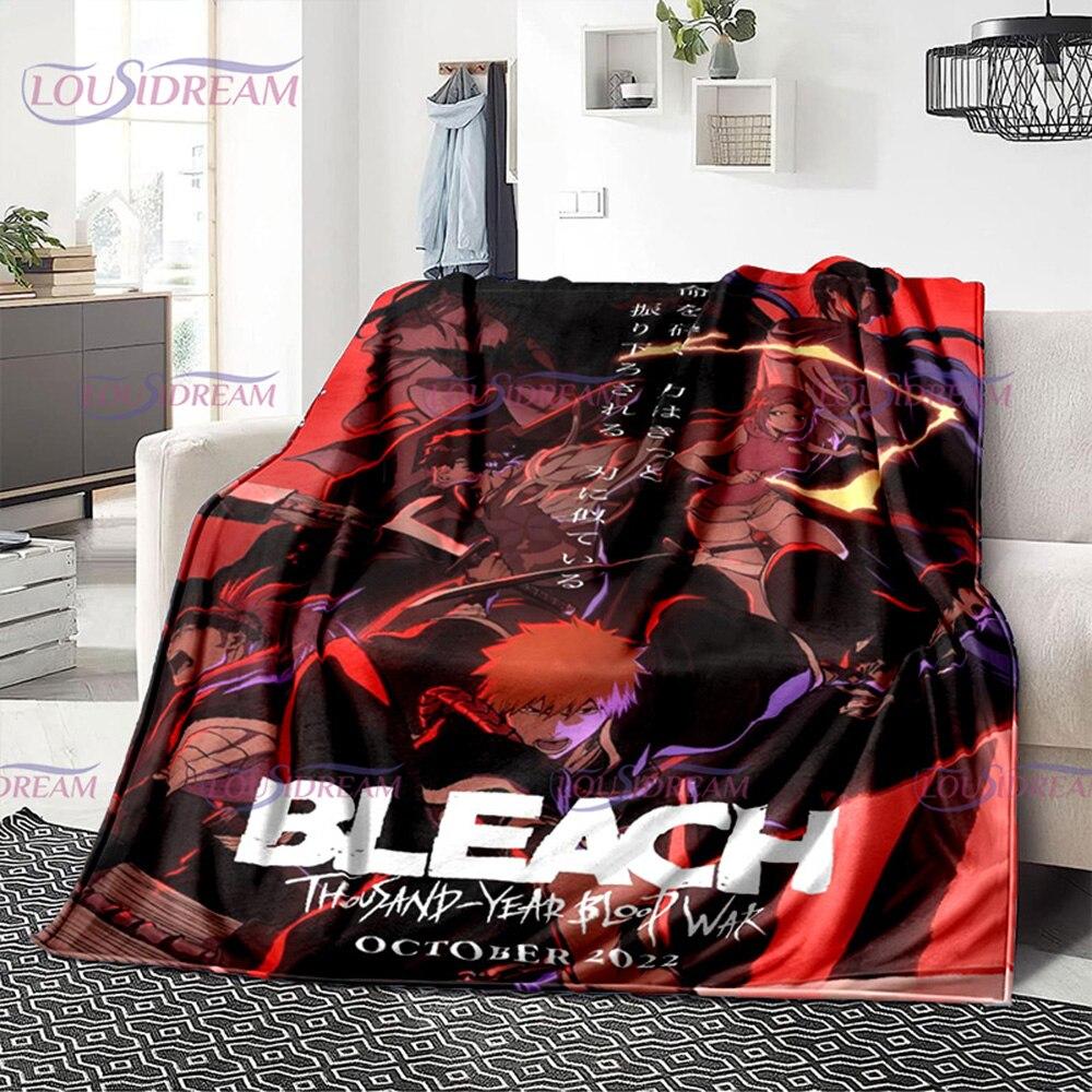 Аніме BLEACH Thousand-Year Blood War Blanked М яка фланелева ковдра для дому, спальні, дивана, подорожей, офісу, ковдри для відпочинку. 150cmx200cm
Аніме BLEACH Thousand-Year Blood War Blanked М яка фланелева ковдра для дому, спальні, дивана, подорожей, офісу, ковдри для відпочинку. 150cmx200cm