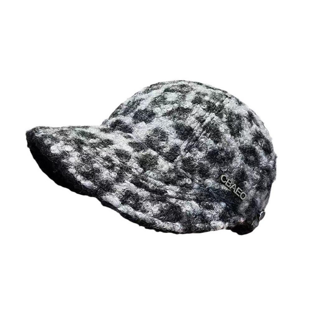 Fashion Leopard Print Winter Baseball Hats Soft Sunshade Peaked Caps Warm Thickened Sunscreen Hats Outdoor чорний
Fashion Leopard Print Winter Baseball Hats Soft Sunshade Peaked Caps Warm Thickened Sunscreen Hats Outdoor чорний