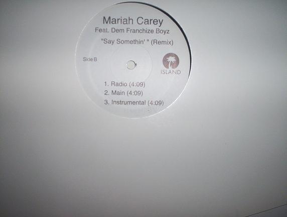 12-дюймовая пластинка MARIAH CAREY, DEM FRANCHIZE BOYZ - Say Somethin (Ремикс) MCSAYRE Island Records 2006 US Рэп и Хип-хоп/R&B Б/У
12-дюймовая пластинка MARIAH CAREY, DEM FRANCHIZE BOYZ - Say Somethin (Ремикс) MCSAYRE Island Records 2006 US Рэп и Хип-хоп/R&B Б/У