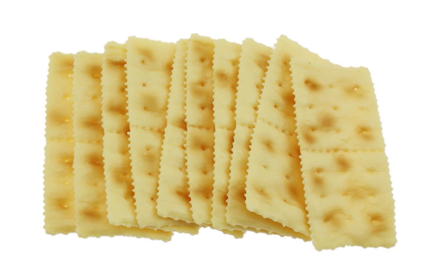 Speed Delicious Plain Cracker Food Set of 10 Mao Realistic, Samples,