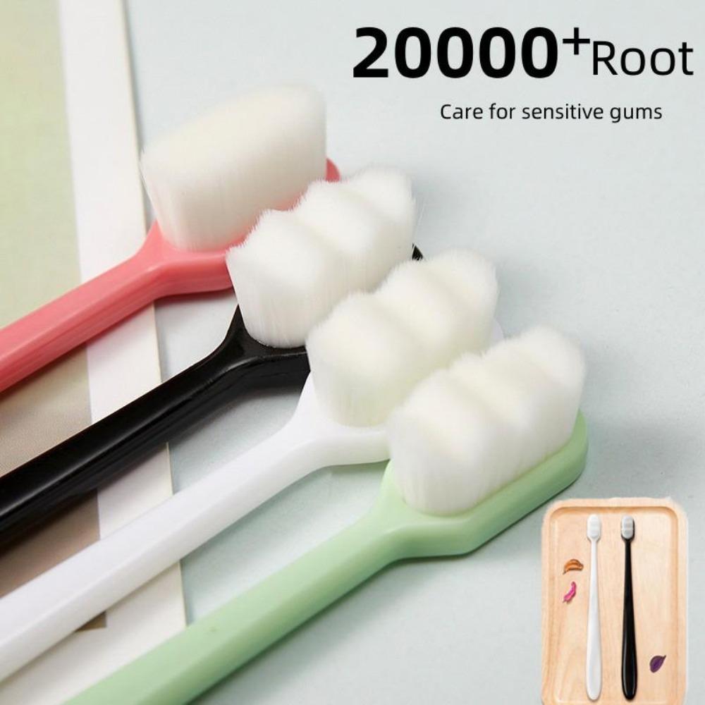 1PC Ultra-fine Soft Toothbrush Million Nano Bristle Adult Tooth Brush Teeth Deep Cleaning Portable Travel Dental Oral Care Brush 1PC білий
1PC Ultra-fine Soft Toothbrush Million Nano Bristle Adult Tooth Brush Teeth Deep Cleaning Portable Travel Dental Oral Care Brush 1PC білий