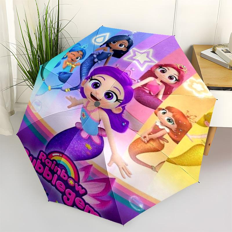 Mermaids, Rainbow Themed Automatic Opening and Closing Umbrella, Compact Travel Umbrella, Lightweight and Portable, Suitable for Beach Commu
Mermaids, Rainbow Themed Automatic Opening and Closing Umbrella, Compact Travel Umbrella, Lightweight and Portable, Suitable for Beach Commu