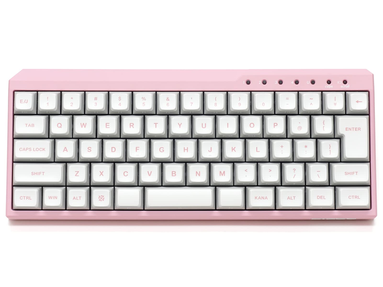 FILCO Majestouch MINILA-R Convertible Silent Red Axis Compact Mechanical Keyboard Japanese Layout 66 Keys Bluetooth Wireless USB Wired DIP Switch
FILCO Majestouch MINILA-R Convertible Silent Red Axis Compact Mechanical Keyboard Japanese Layout 66 Keys Bluetooth Wireless USB Wired DIP Switch