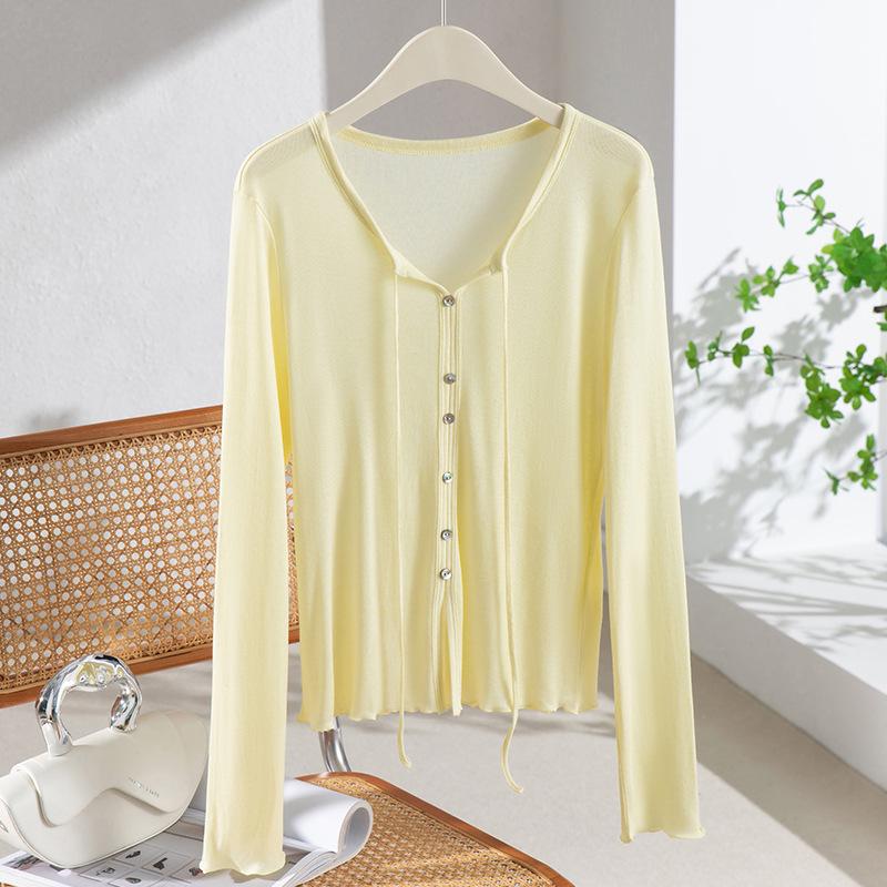 2026 Hangzhou Four Seasons Women s Lace-up Round Neck Mulberry Silk Lyocell T-shirt M
2026 Hangzhou Four Seasons Women s Lace-up Round Neck Mulberry Silk Lyocell T-shirt M