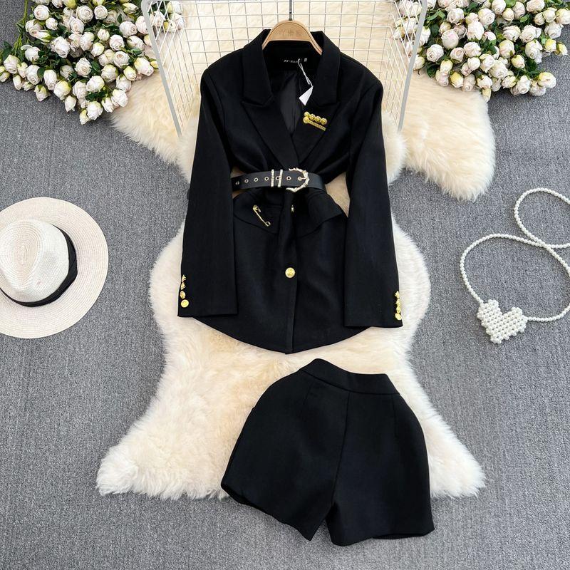 Миди Длина Длинная Длина Высокая Талия Стройнящий и Широкие Штанины Весенний Модный Костюм Black L
Миди Длина Длинная Длина Высокая Талия Стройнящий и Широкие Штанины Весенний Модный Костюм Black L