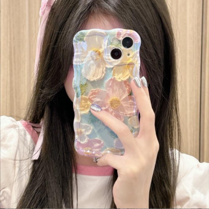 Glazed Retro Flower Wavy Edge Phone Case with Bracelet for iPhone 17/16/15 Pro Max iPhone 14 Plus
Glazed Retro Flower Wavy Edge Phone Case with Bracelet for iPhone 17/16/15 Pro Max iPhone 14 Plus
