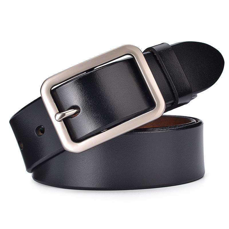 Unisex Leather Belt Leather Pin Buckle Belt Pure Cowhide Wide Belt 115cm темно-коричневого кольору
Unisex Leather Belt Leather Pin Buckle Belt Pure Cowhide Wide Belt 115cm темно-коричневого кольору