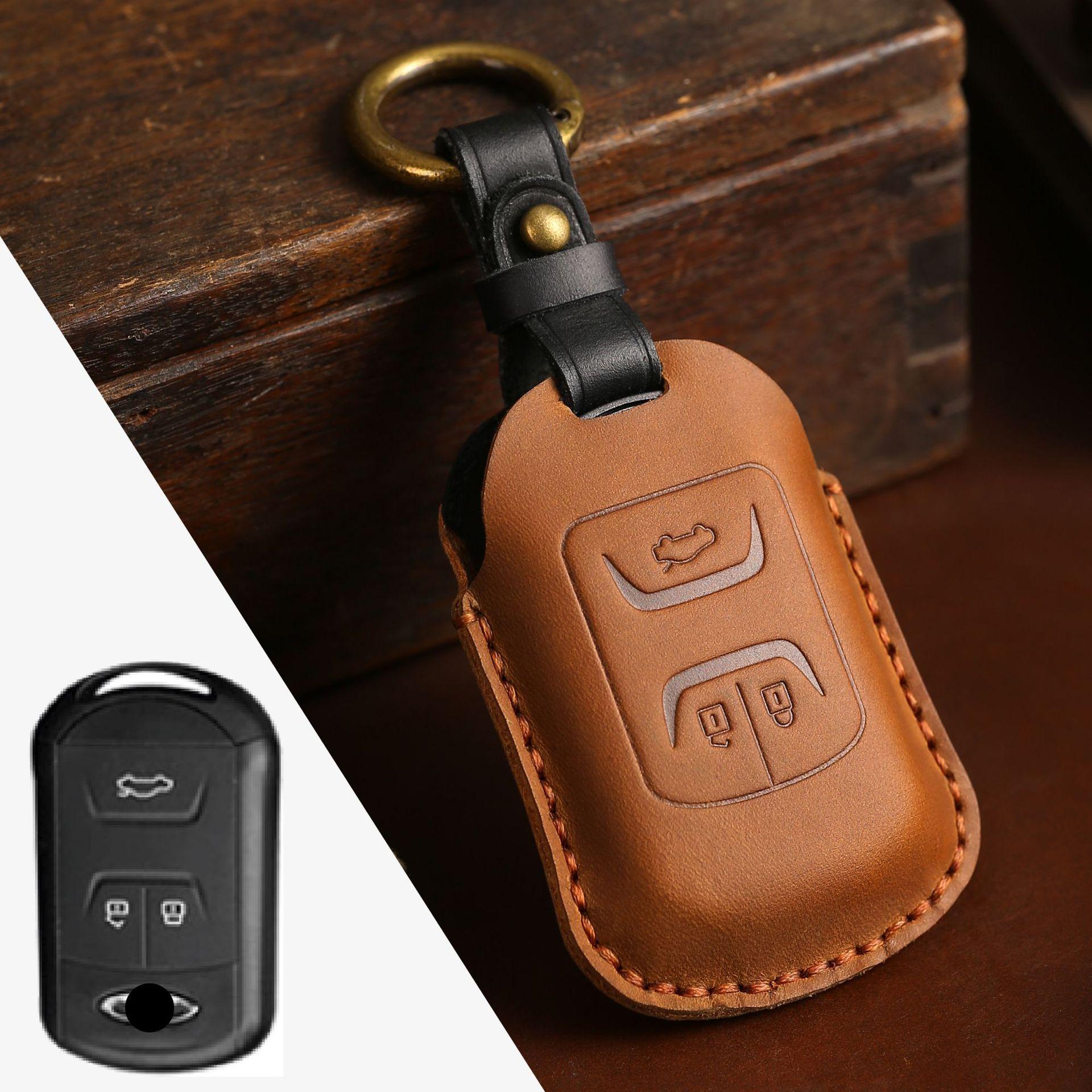 Кожаный чехол для ключа автомобиля подходит для Chery Tiggo QQ Arrize специальная сумка для ключа коричневый
Кожаный чехол для ключа автомобиля подходит для Chery Tiggo QQ Arrize специальная сумка для ключа коричневый