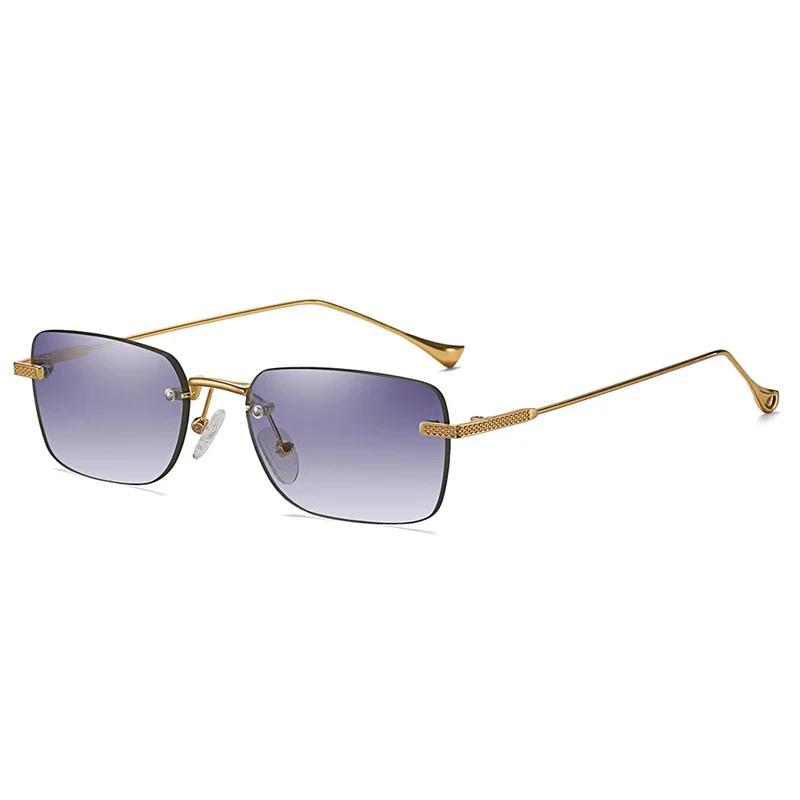 Stylish Rimless Small Rectangle Sunglasses Women Vintage Retro Clear Gradient Glasses Men Colorful Square Sun Eyeglasses Shades UV400 As picture
Stylish Rimless Small Rectangle Sunglasses Women Vintage Retro Clear Gradient Glasses Men Colorful Square Sun Eyeglasses Shades UV400 As picture