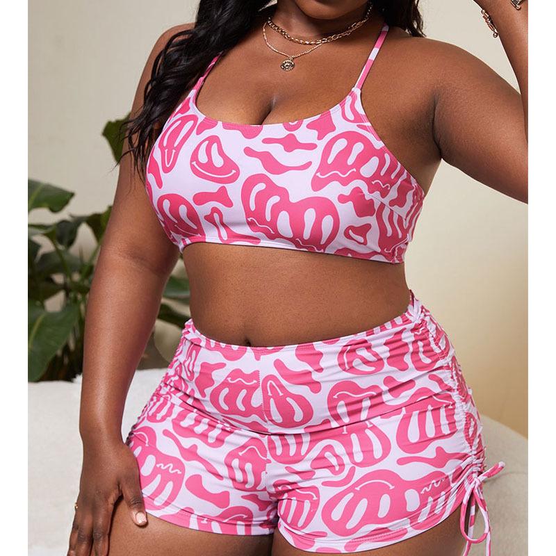 Bikini 2024: New European & American Print Bandeau Plus Size Beach Swimsuit 3XL
Bikini 2024: New European & American Print Bandeau Plus Size Beach Swimsuit 3XL