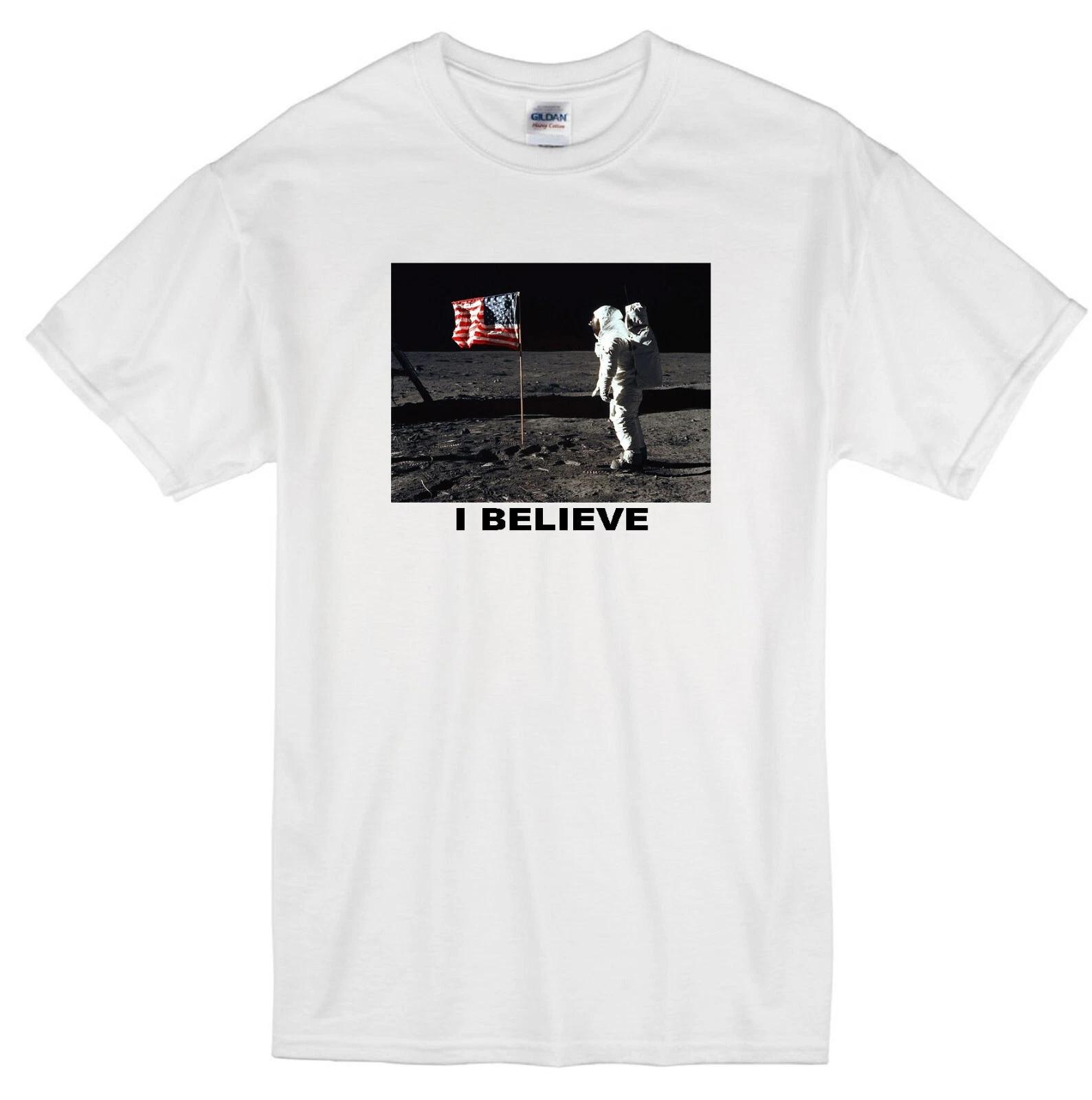 I BELIEVE JULY 20 1969 MOON LANDING NEIL ARMSTRONG APOLLO 11 WHITE T-shirt M
I BELIEVE JULY 20 1969 MOON LANDING NEIL ARMSTRONG APOLLO 11 WHITE T-shirt M
