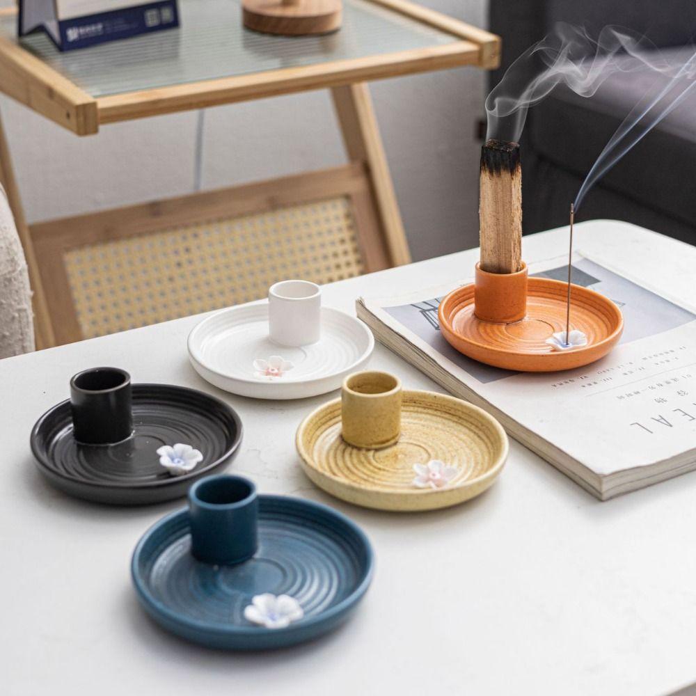 Высококачественная керамическая ароматерапевтическая печь Simple Line подставка для благовоний круглая настольная подставка из священного дерева
Высококачественная керамическая ароматерапевтическая печь Simple Line подставка для благовоний круглая настольная подставка из священного дерева