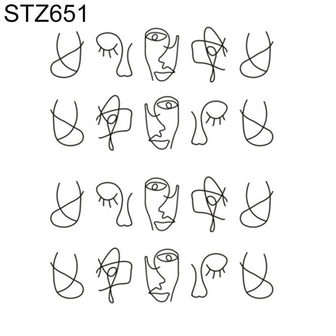 Orion простые орнаменты и наклейки для маникюра STZ651
Orion простые орнаменты и наклейки для маникюра STZ651