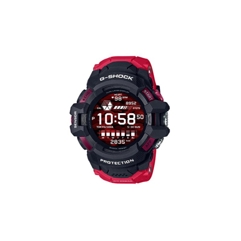 Casio GPS positioning Bluetooth connection multi-sensor impact-resistant and waterproof quartz movement resin strap Japanese and Korean GSW-H1000-1A4 красный
Casio GPS positioning Bluetooth connection multi-sensor impact-resistant and waterproof quartz movement resin strap Japanese and Korean GSW-H1000-1A4 красный