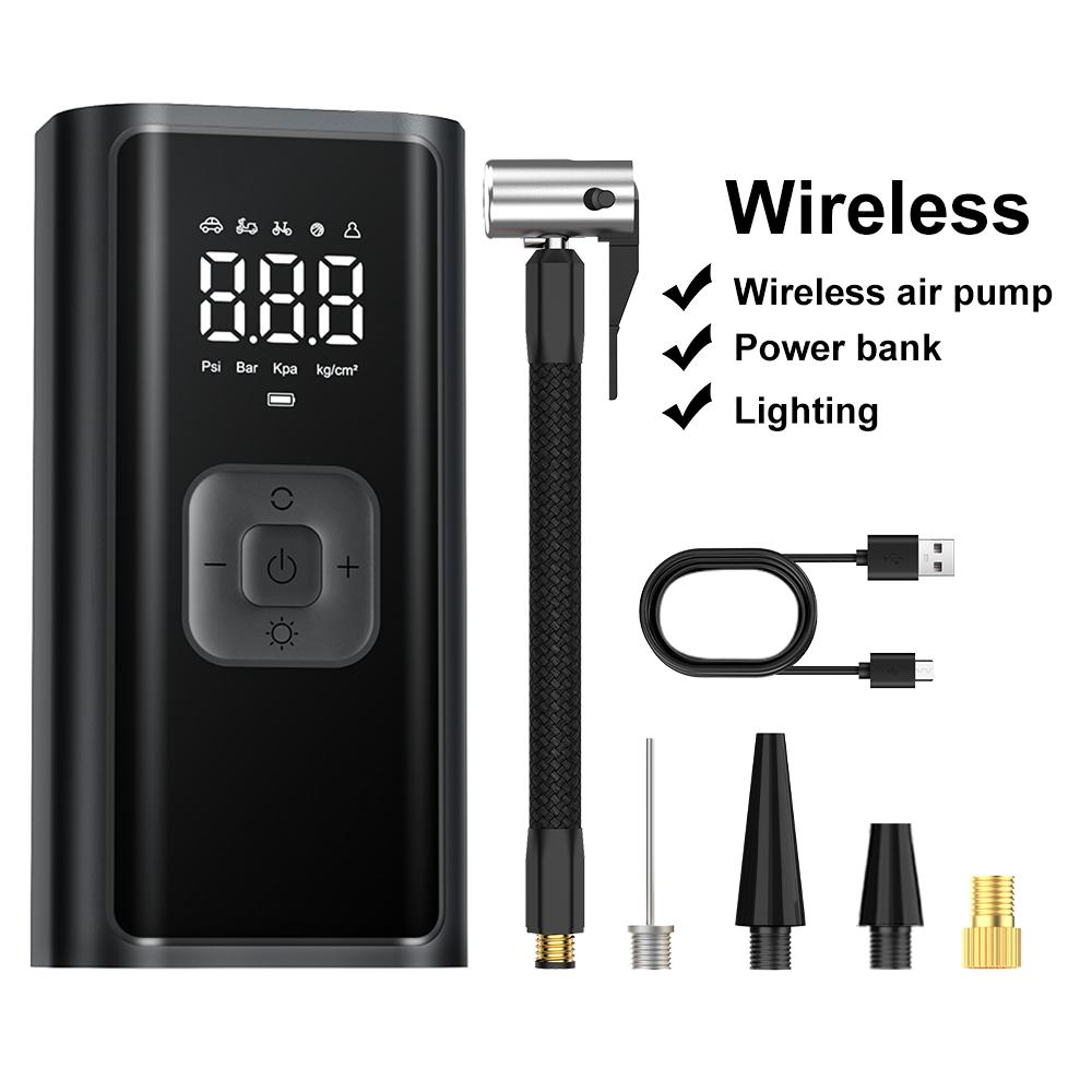 YIJU Portable Tire Inflator Rechargeable Electric Inflator For Car Bicycle Digital Air Compressor Football Ball Inflator Pump
YIJU Portable Tire Inflator Rechargeable Electric Inflator For Car Bicycle Digital Air Compressor Football Ball Inflator Pump