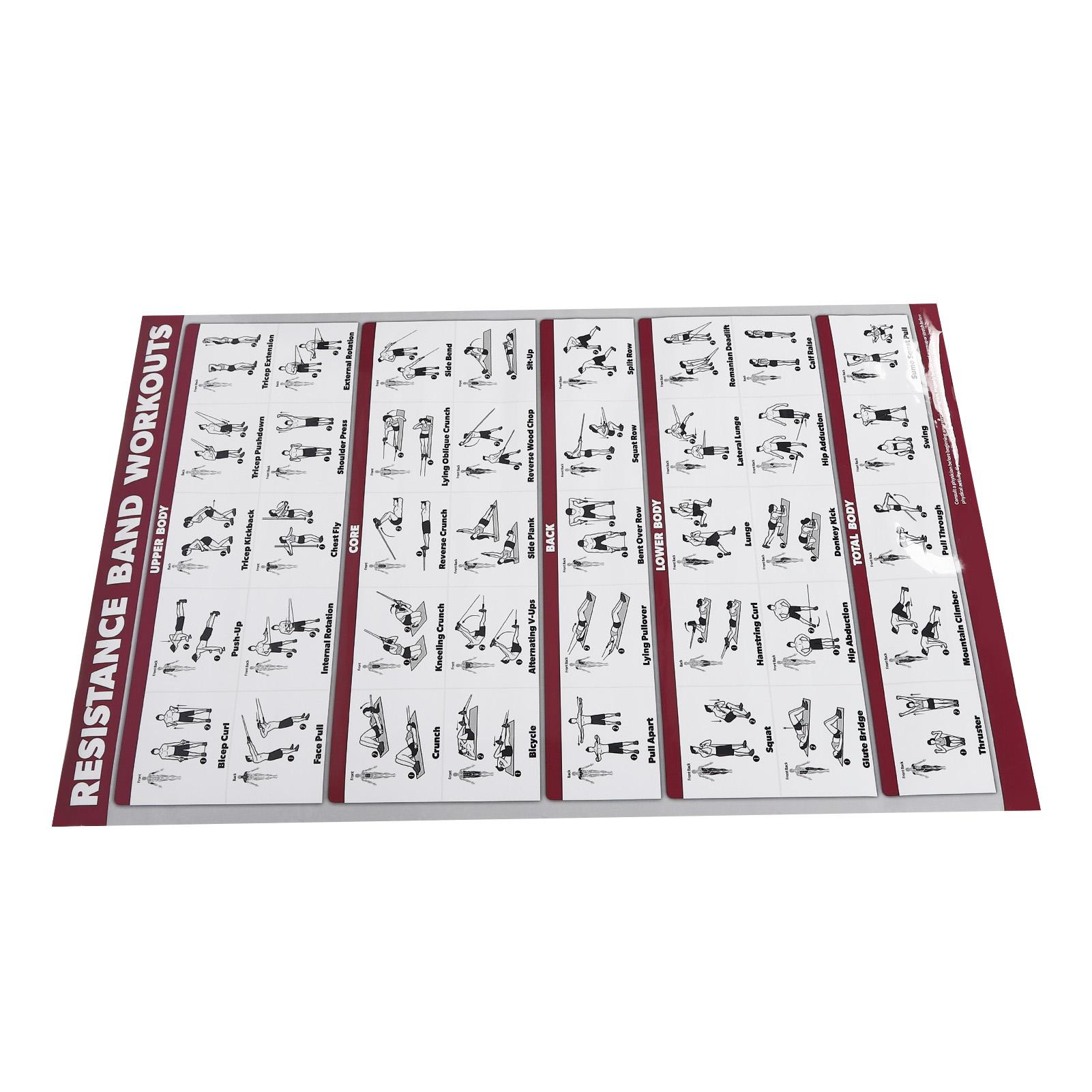 Плакат с упражнениями на растяжку с эспандерами, легко читаемый, эффективный, 60 X 90 см, таблица упражнений на растяжку для дома
Плакат с упражнениями на растяжку с эспандерами, легко читаемый, эффективный, 60 X 90 см, таблица упражнений на растяжку для дома