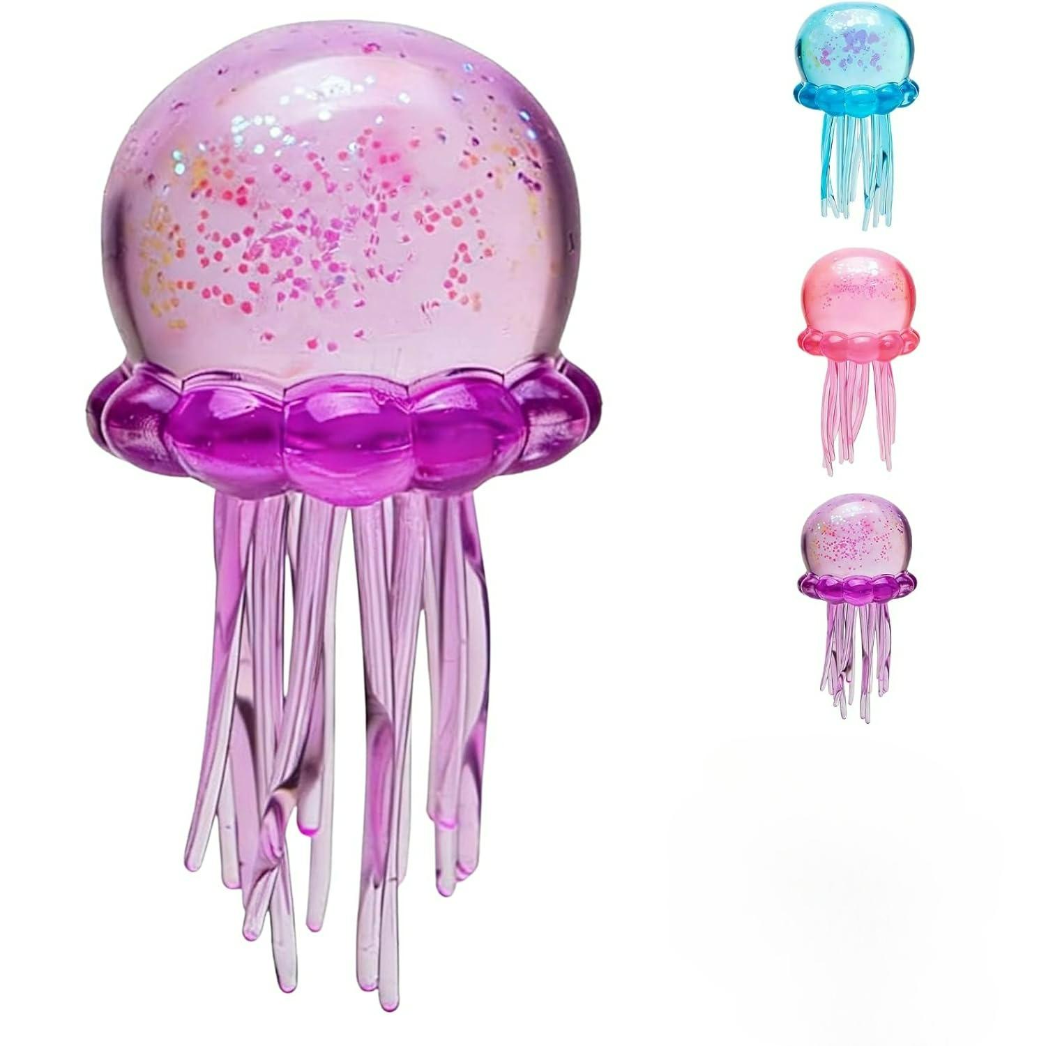Jellyfish Squishy, Jellyfish Squeeze Stress Ball, Ice Squeeze Cube-Drop Malt Sugar Balls Sensory for Anxiety Stress Party Favors (3PCS) C
Jellyfish Squishy, Jellyfish Squeeze Stress Ball, Ice Squeeze Cube-Drop Malt Sugar Balls Sensory for Anxiety Stress Party Favors (3PCS) C