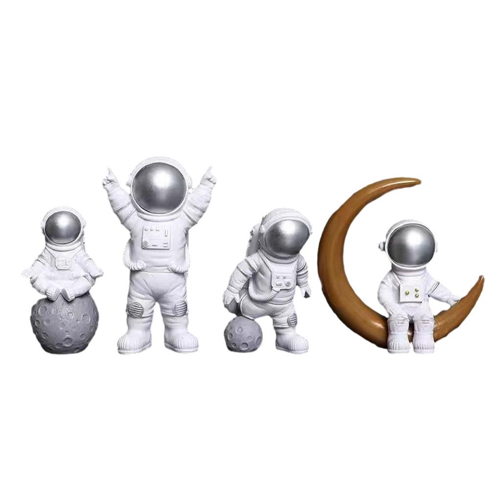 4pieces Modern Home Decor Artistic Astronaut Figure Statue With Exquisite Detailing Artistic
4pieces Modern Home Decor Artistic Astronaut Figure Statue With Exquisite Detailing Artistic