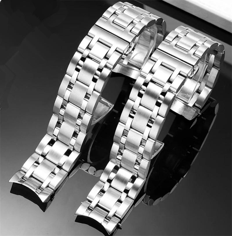 Классический ремешок для часов из нержавеющей стали 316L, подходит для Tissot Couturier T035 – 18 мм 22 мм 23 мм 24 мм, Серебристый изогнутый браслет с цельными звеньями 18mm серебряный
Классический ремешок для часов из нержавеющей стали 316L, подходит для Tissot Couturier T035 – 18 мм 22 мм 23 мм 24 мм, Серебристый изогнутый браслет с цельными звеньями 18mm серебряный