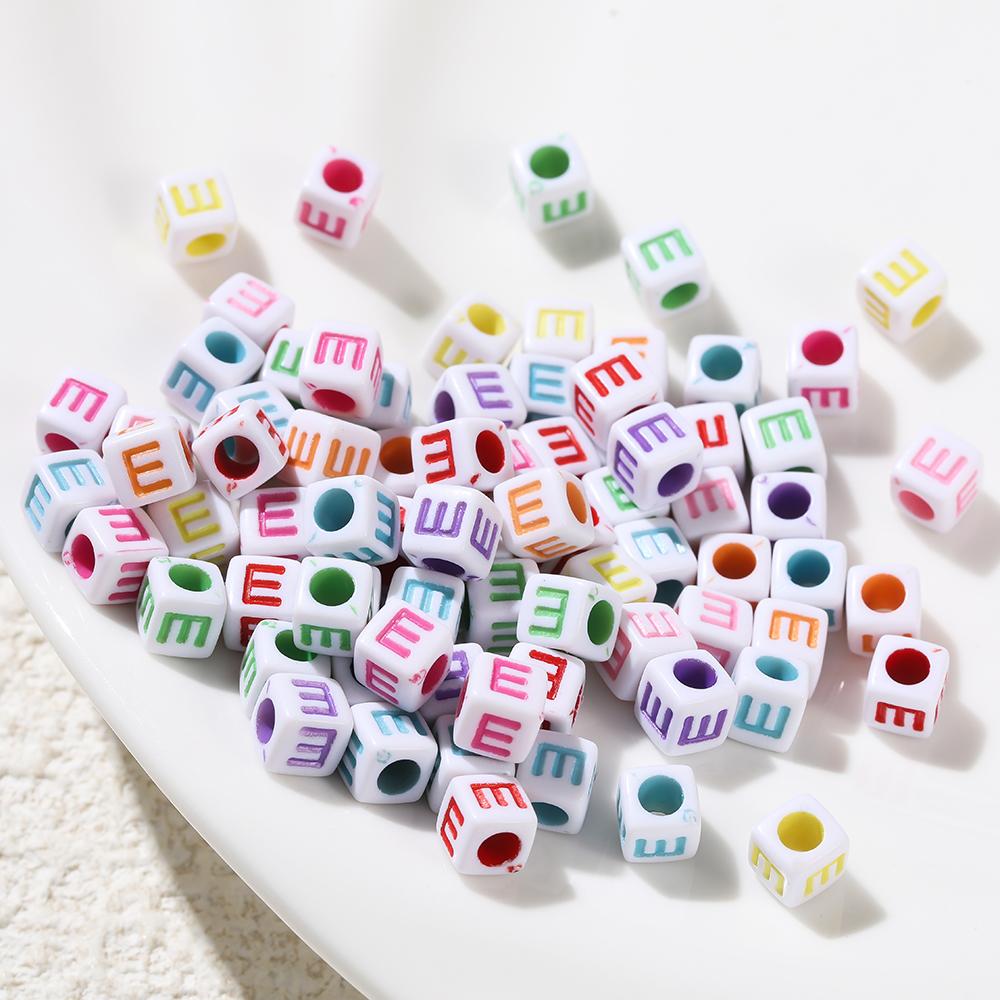 100Pcs/lot 6mm A-Z Acrylic Letter Beads Colored Alphabet Spacer Beads for DIY Bracelet Necklace Jewelry Making Accessories
100Pcs/lot 6mm A-Z Acrylic Letter Beads Colored Alphabet Spacer Beads for DIY Bracelet Necklace Jewelry Making Accessories