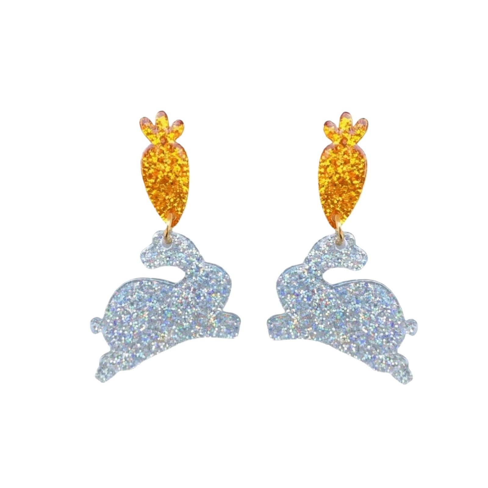 Cute Easter Bunny Earrings, European And American Colorful Bunny Flower Dangling Earrings, Fashion Accessories One Size
Cute Easter Bunny Earrings, European And American Colorful Bunny Flower Dangling Earrings, Fashion Accessories One Size