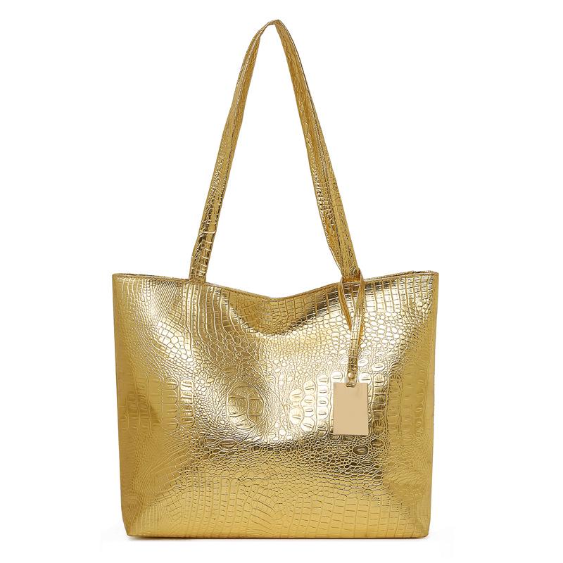 2025 Crocodile-Pattern PU Leather Shoulder Tote Bag - Large Capacity, Women s Fashion Retro Handbag золотий
2025 Crocodile-Pattern PU Leather Shoulder Tote Bag - Large Capacity, Women s Fashion Retro Handbag золотий