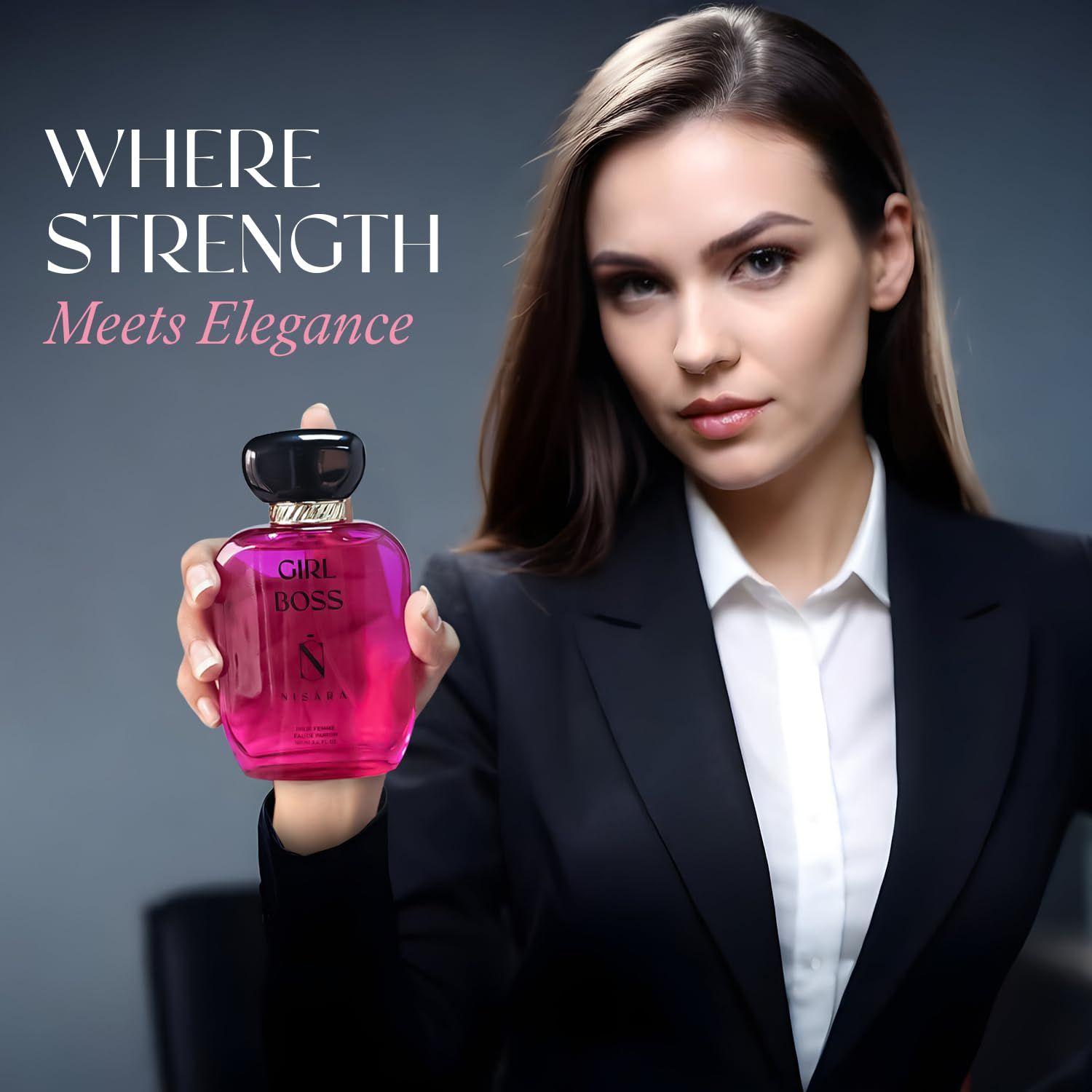 Girl Boss Парфюмированная вода | Духи для женщин | Ароматический спрей EDP | Долгоиграющий
Girl Boss Парфюмированная вода | Духи для женщин | Ароматический спрей EDP | Долгоиграющий