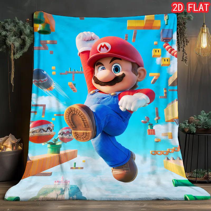 Super Mario All Season Flannel Blanket Breathable Soft Warm for Spring Summer Autumn Winter THW 75x90cm
Super Mario All Season Flannel Blanket Breathable Soft Warm for Spring Summer Autumn Winter THW 75x90cm