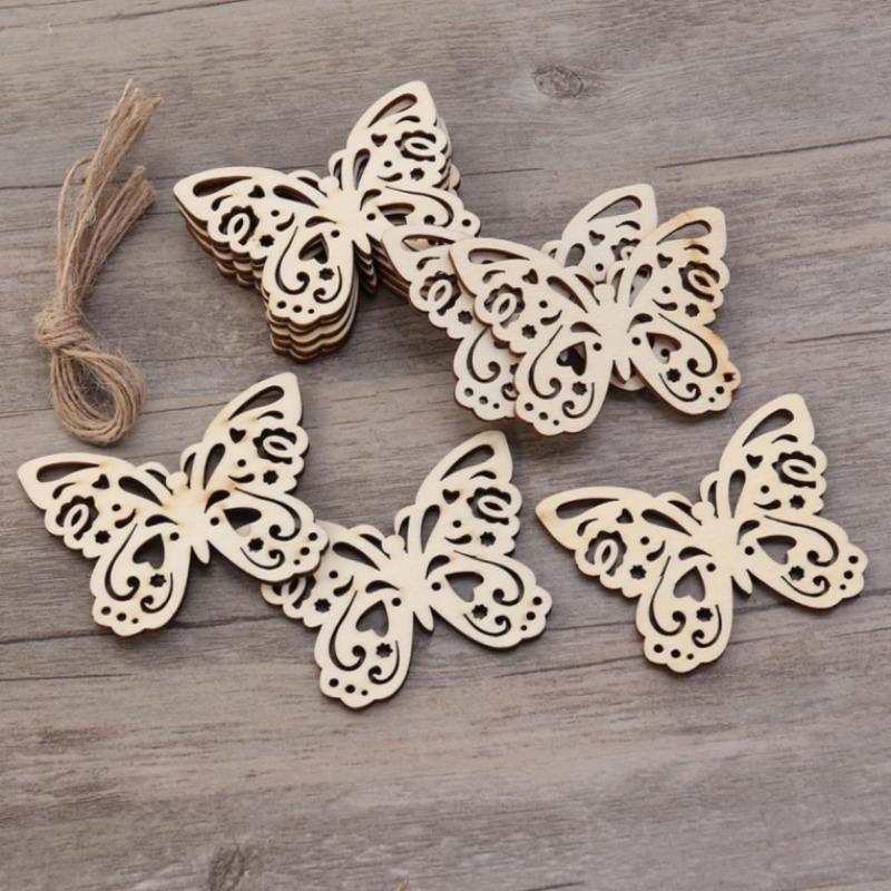 10pcs Wooden Hollow Butterfly Ornaments To Paint DIY Blank Unfinished Wood Cutouts Ornament for Crafts Hanging Decorations 8X6cm
10pcs Wooden Hollow Butterfly Ornaments To Paint DIY Blank Unfinished Wood Cutouts Ornament for Crafts Hanging Decorations 8X6cm