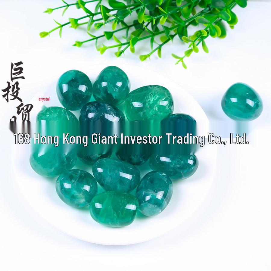 Natural Green Fluorite Tumbled Stones for Fish Tanks, Potted Plants, Landscaping, Aromatherapy, and Home Decor.
Natural Green Fluorite Tumbled Stones for Fish Tanks, Potted Plants, Landscaping, Aromatherapy, and Home Decor.
