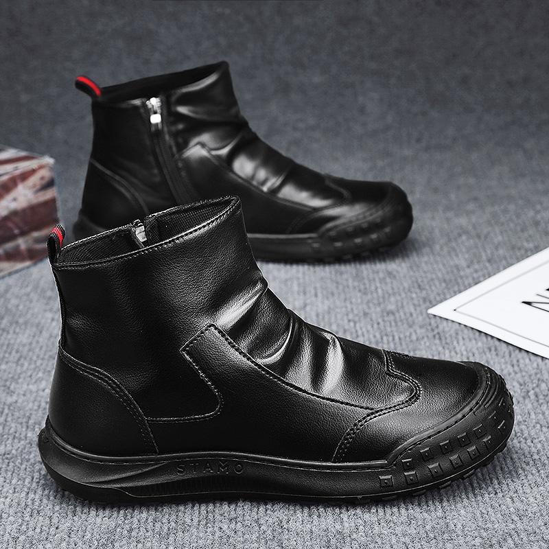 Martin boots autumn black kitchen chef leather shoes sports labor insurance shoes board shoes soft sole 44 standard sports code
Martin boots autumn black kitchen chef leather shoes sports labor insurance shoes board shoes soft sole 44 standard sports code