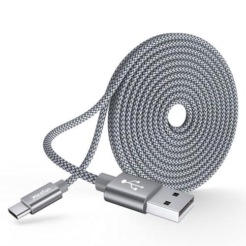 Кабель USB Type C длиной 3 м. Кабель CLEEFUN USB2.0 Type C. Длинный кабель USB A — USB C. Совместимый с QC3.0 кабель для зарядки. Сверхпрочный нейлоновый кабель Type C, совместимый с Type-
Кабель USB Type C длиной 3 м. Кабель CLEEFUN USB2.0 Type C. Длинный кабель USB A — USB C. Совместимый с QC3.0 кабель для зарядки. Сверхпрочный нейлоновый кабель Type C, совместимый с Type-