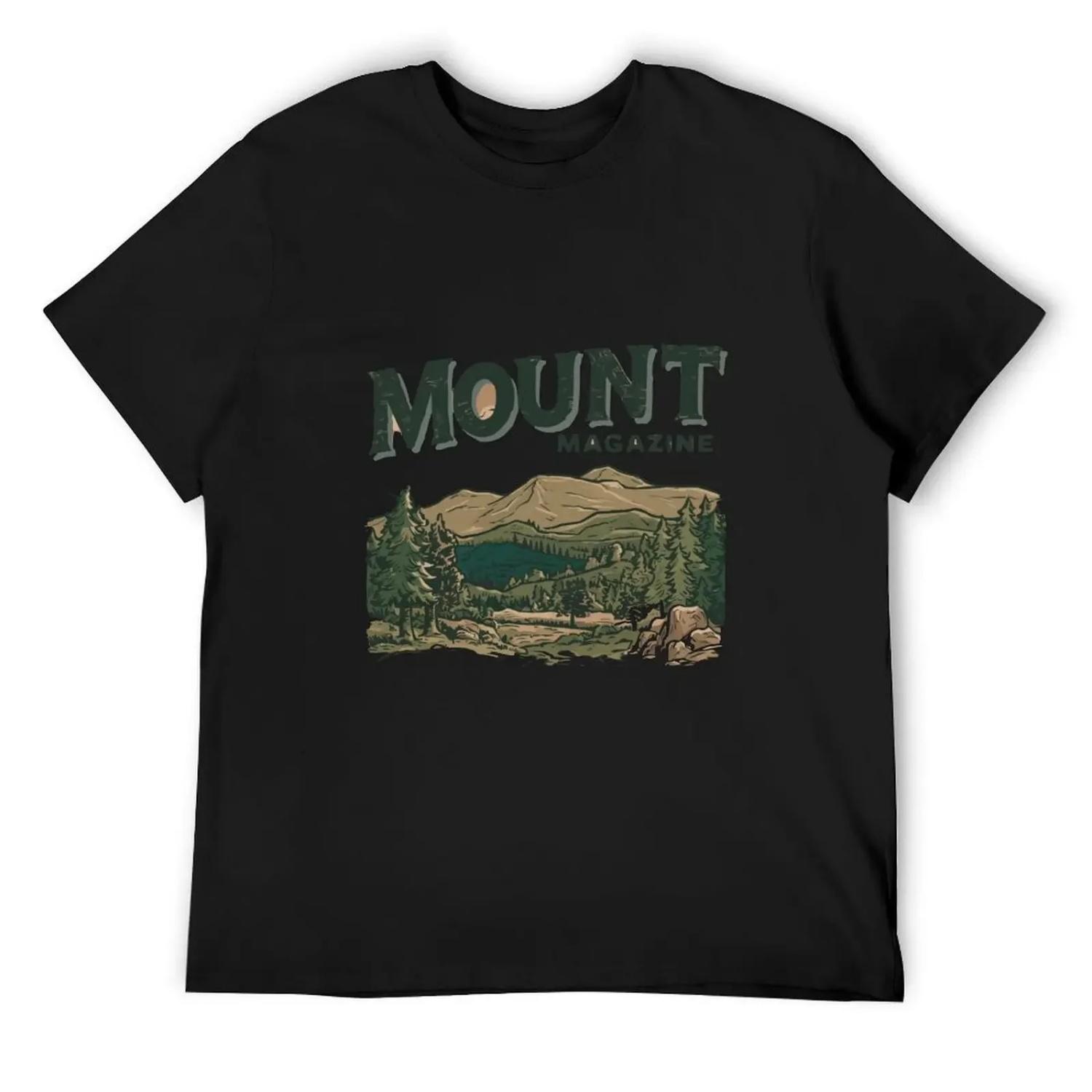 Mount Magazine T-Shirt cotton man t-shirts shirts graphic tees blacks clothes for men XXXXXL чорний
Mount Magazine T-Shirt cotton man t-shirts shirts graphic tees blacks clothes for men XXXXXL чорний