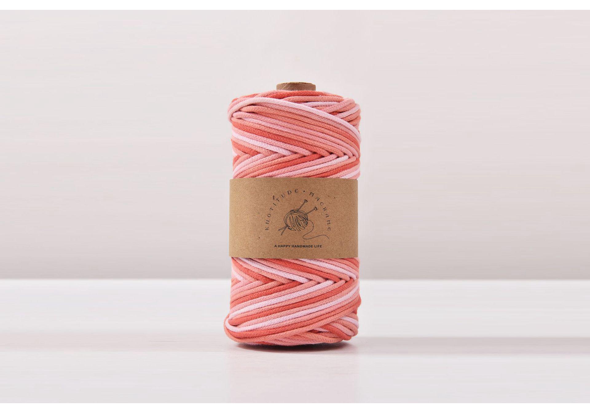 100 Yards 3mm Gradient Color Cotton Core-Spun Rope for DIY Projects
100 Yards 3mm Gradient Color Cotton Core-Spun Rope for DIY Projects