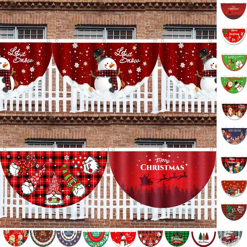 90x45 см Рождественская овсянка с веером и флагом Снеговик Рождественские перила Подвесной кулон Рождество 
90x45 см Рождественская овсянка с веером и флагом Снеговик Рождественские перила Подвесной кулон Рождество