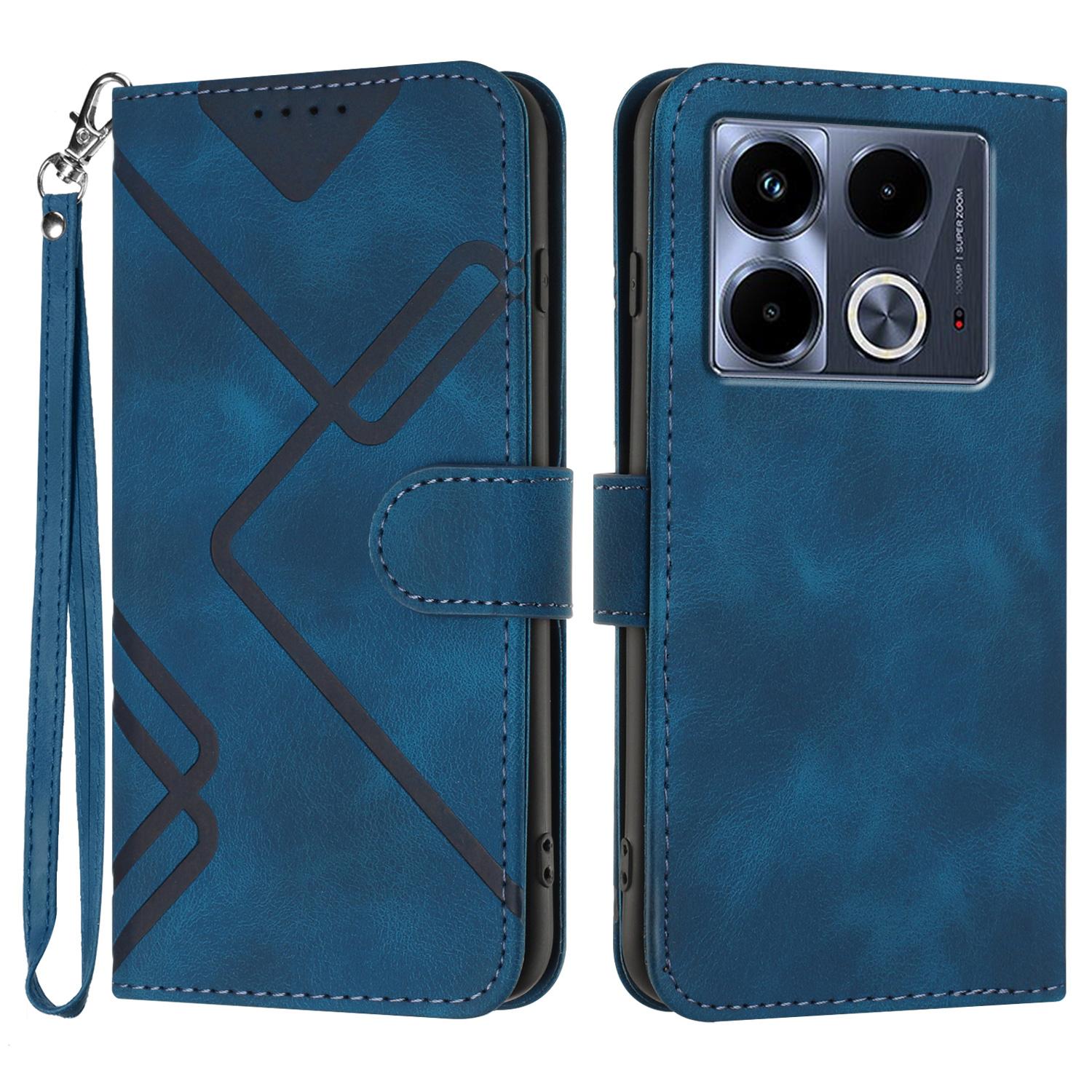 YX0040 For Infinix Note 40 Case Wallet PU Leather Geometry Phone Cover with Strap Sapphire
YX0040 For Infinix Note 40 Case Wallet PU Leather Geometry Phone Cover with Strap Sapphire