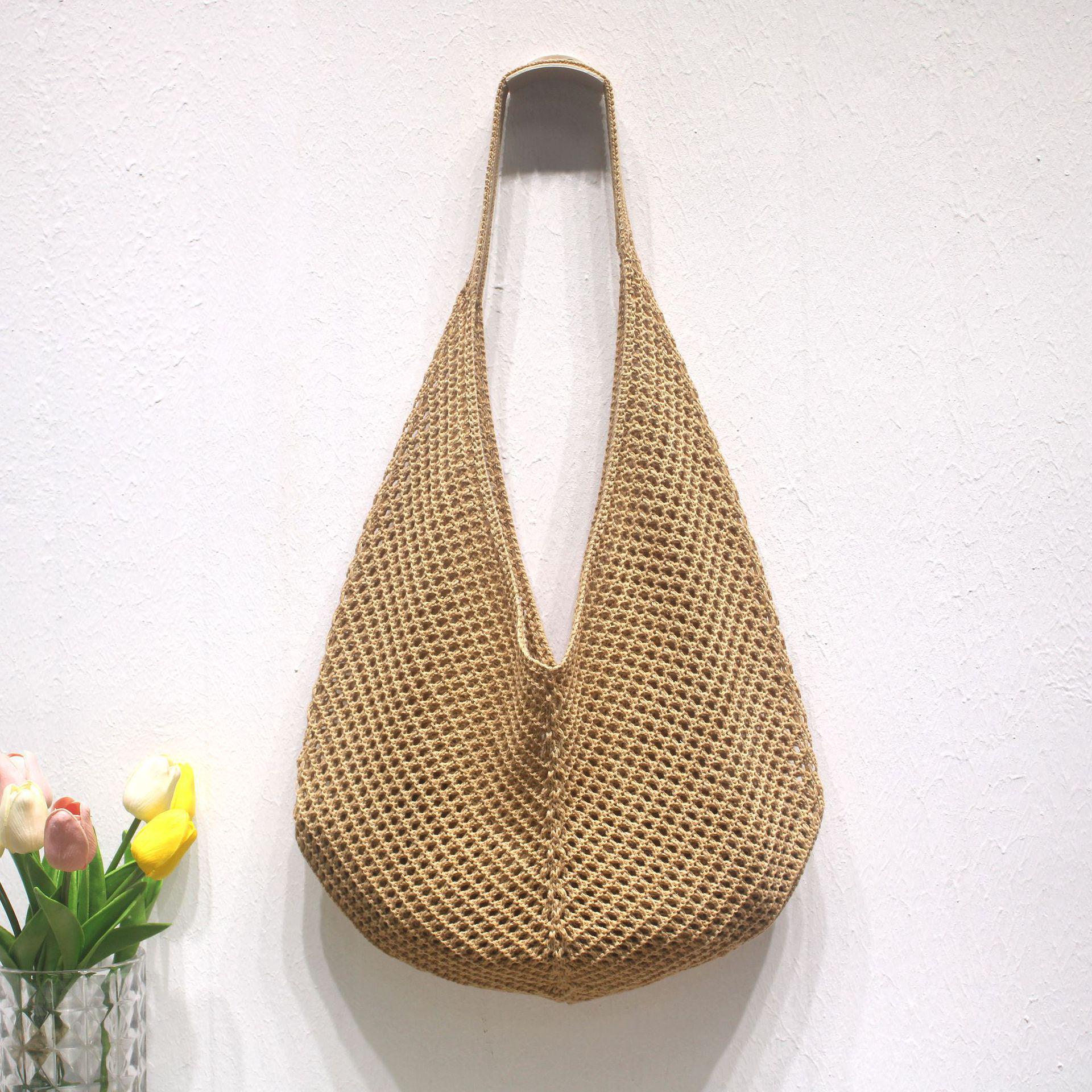 Легкие и эстетичные женские летние вязаные крючком сумки-тоут — идеально подходят для пляжа, шопинга и вечеринок 49x59 cm
Легкие и эстетичные женские летние вязаные крючком сумки-тоут — идеально подходят для пляжа, шопинга и вечеринок 49x59 cm